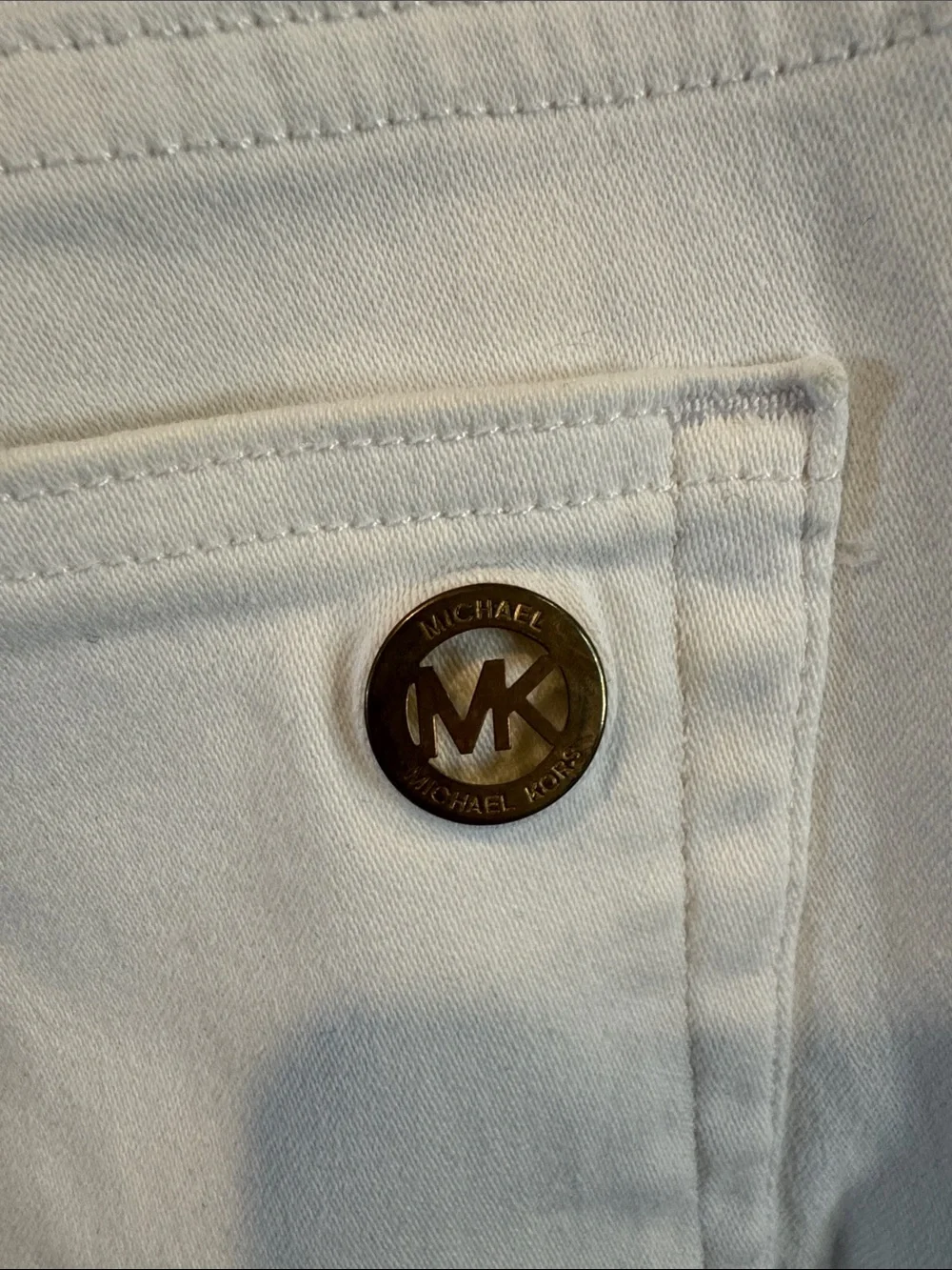 Michael Kors slim white